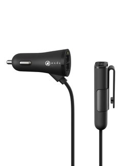 iends 4-Port Car Charger Black  - Image 2