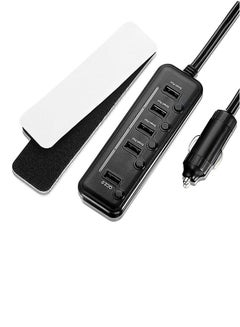 تراندز شاحن سيارة ذو 5 مداخل USB أسود  - Image 4