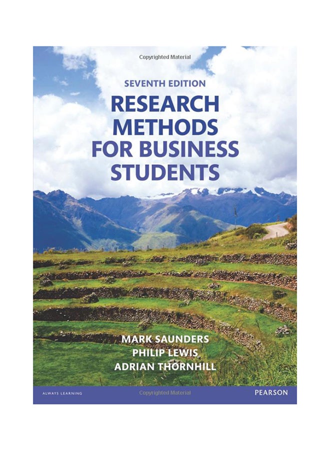 Research Methods For Business Students Paperback English by Mark N.K. Saunders - 7-Oct-15
