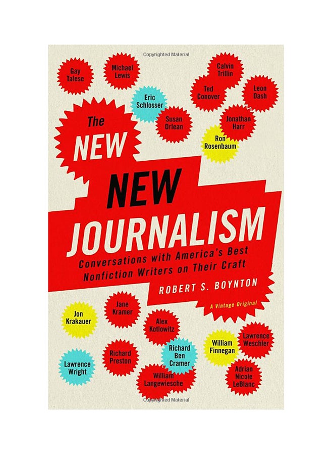 The New New Journalism Paperback English by Robert Boynton - 15-Mar-05 