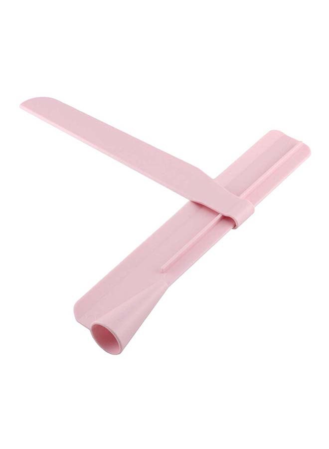 لي يينج أدوات تزيين الكيك من قطعتين وردي 3x5x23سم - Image 2