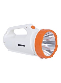 GEEPAS Rechargeable Search LED Flashlight With Lantern 3watts White/Orange  - Image 2