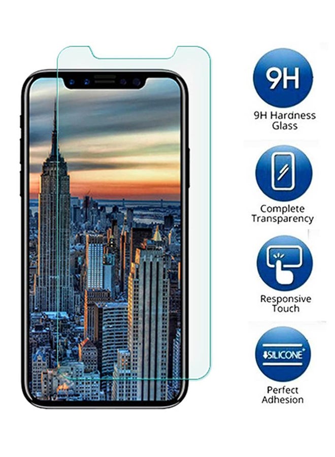 NuGlas Tempered Glass Screen Guard For Apple iPhone X /Xs Clear - Image 2