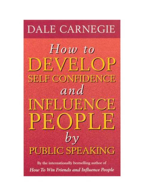 How To Develop Self-Confidence Paperback English by Dale Carnegie - 37996