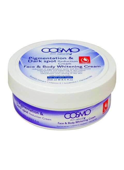Pigmentation And Dark Spot Reduction Face And Body Cream 250ml