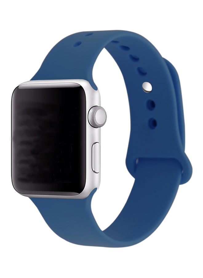 Generic - Replacement Band For Apple Watch Series 1/2/3 38mm Ocean Blue - Image 1