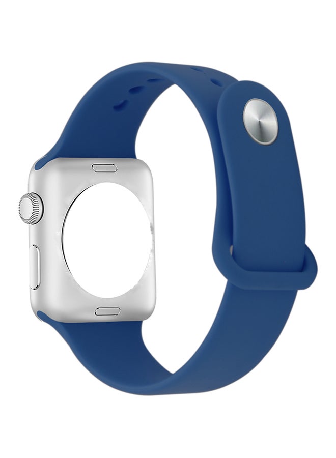Generic - Replacement Band For Apple Watch Series 1/2/3 38mm Ocean Blue - Image 1