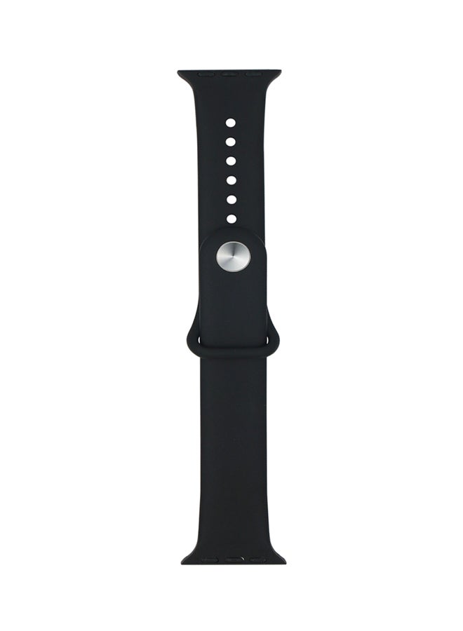 Generic - Replacement Watch Band For Apple Watch Series 1/2/3 38mm Black - Image 1