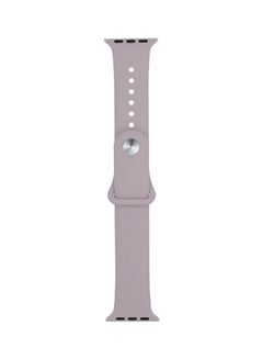 Solid Replacement Strap For Apple Watch Series 1/2/3 42mm Light Purple