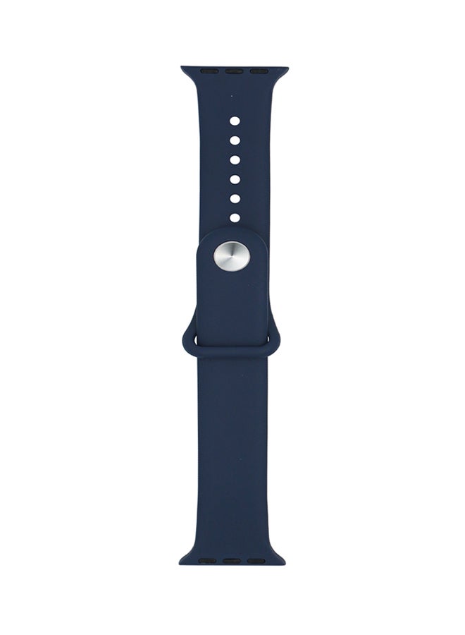 Replacement Band For Apple Watch Series 1/2/3 42mm Midnight Blue