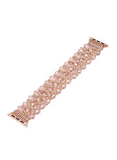 Braided Replacement Band For Apple Watch Series 1/2/3 38mm Pink