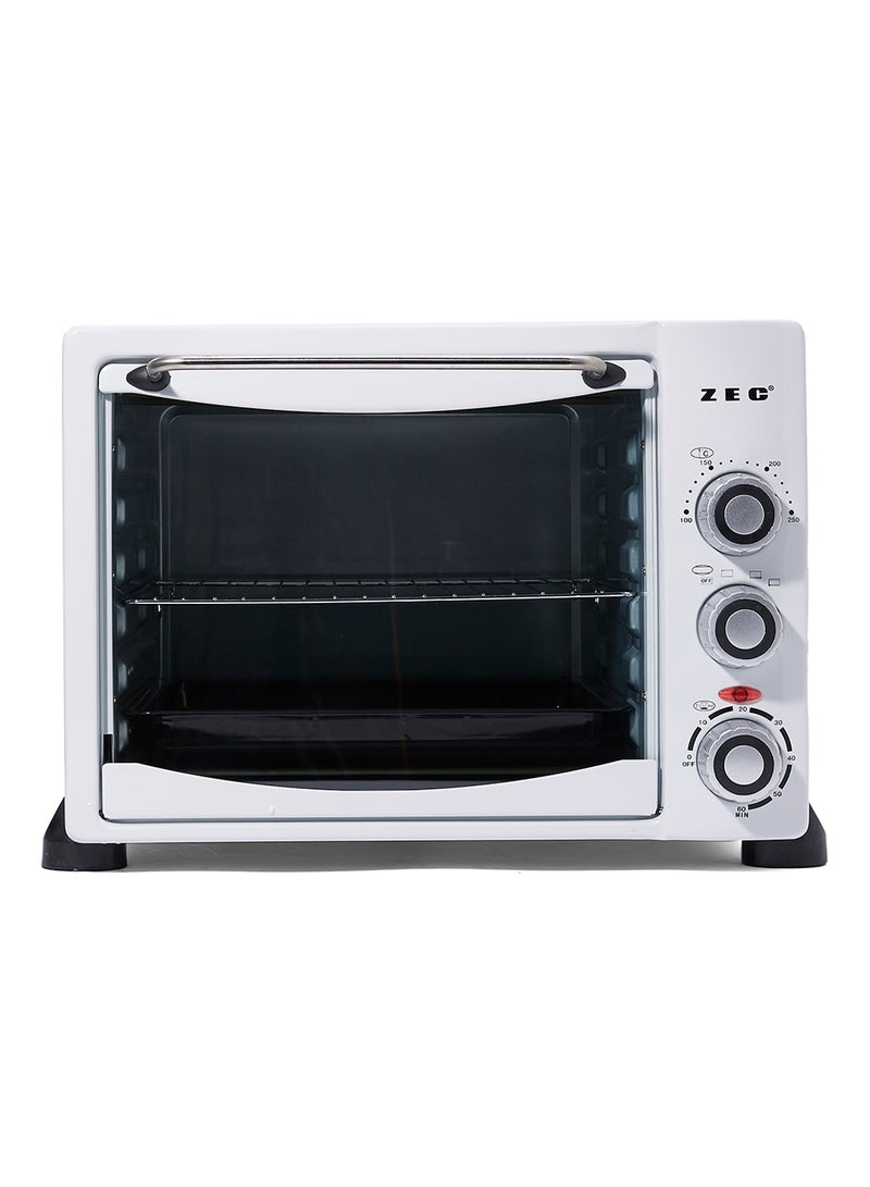 ZEC Countertop Electric Oven 1600W 20 L 1600 W ZEC-CKFH36C White/Grey/Black - Image 1