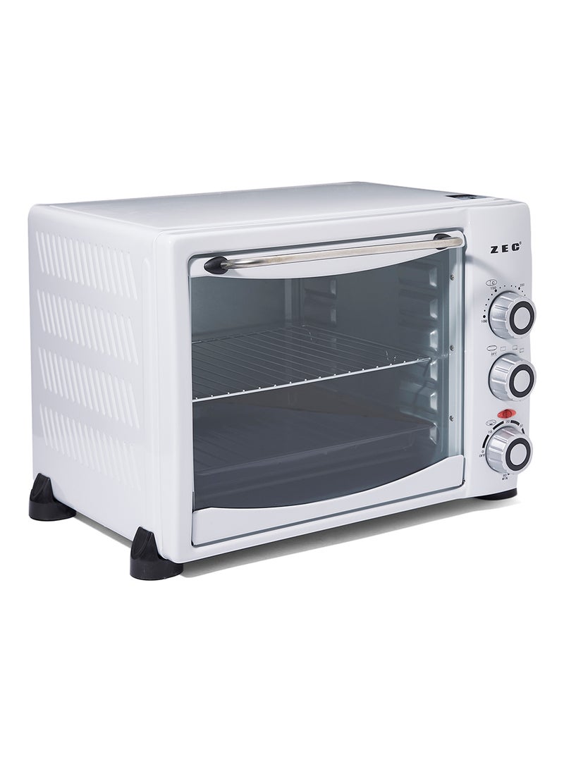 ZEC Countertop Electric Oven 1600W 20 L 1600 W ZEC-CKFH36C White/Grey/Black - Image 3
