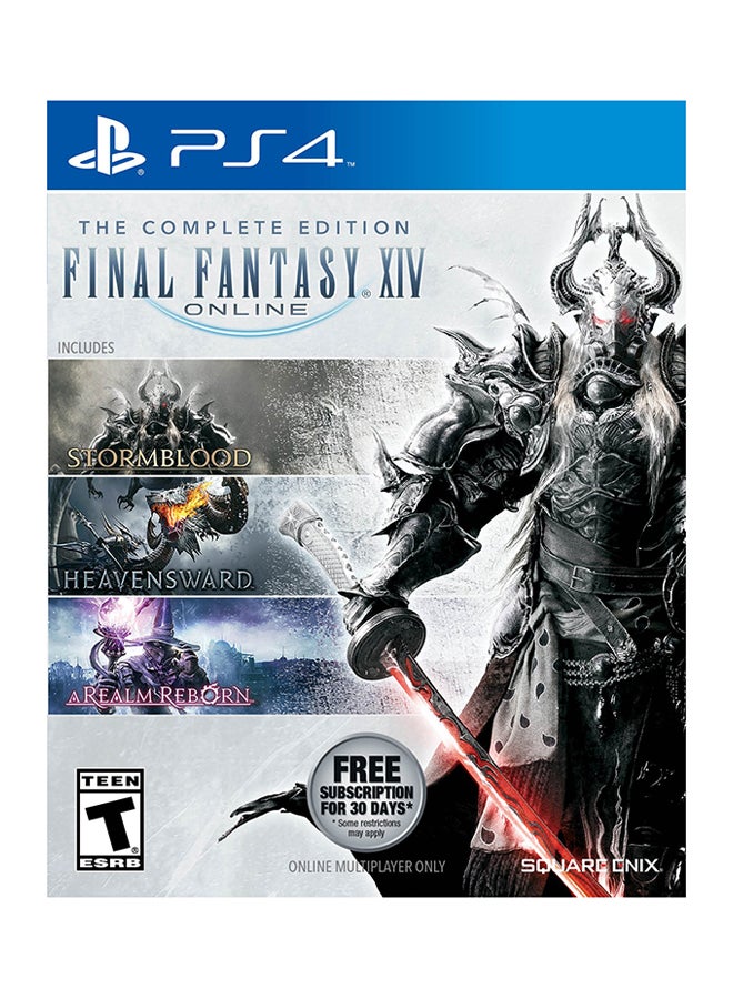 سكوير انيكس لعبة Final Fantasy XIV Online Complete Edition - بلايستيشن 4 - role_playing - playstation_4_ps4
