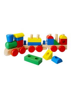 Melissa & Doug Stacking Train Toddler Toy  - Image 1