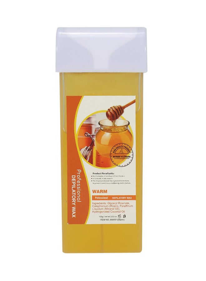 Generic Honey Infused Professional Depilatory Wax Yellow 100grams - Image 1