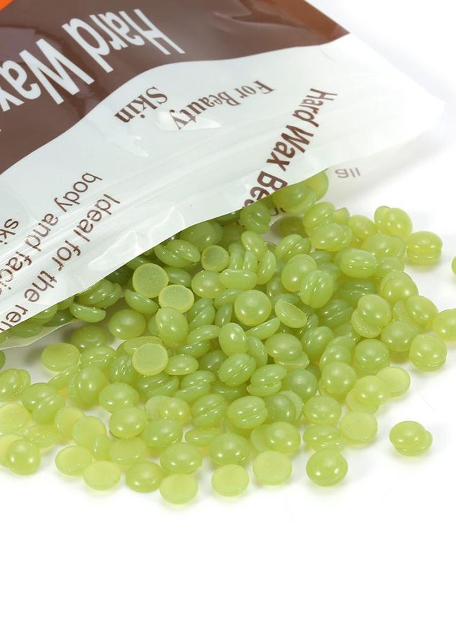 Tea Tree Infused Hard Wax Beans Green 305grams