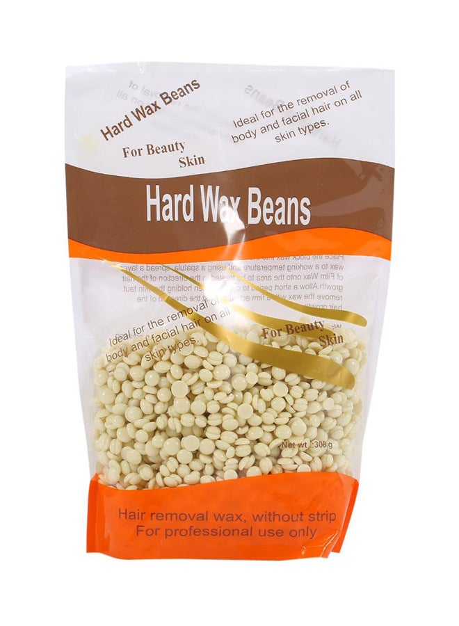 Generic Cream Infused Hard Wax Beans Beige 305grams - Image 1