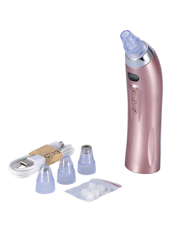 Generic 4 Replaceable Head Blackhead Removal Suction Device Rose gold 430grams - Image 2