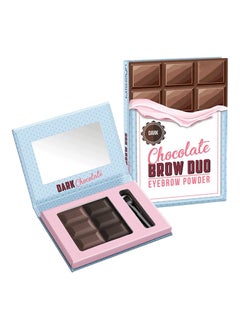 Chocolate Brow Duo Eyebrow Powder No.6 Dark Chocolate