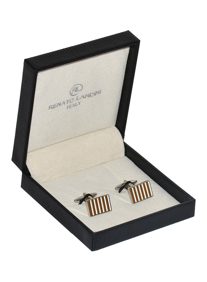 RENATO LANDINI - Stylish Button Cufflinks - Image 1