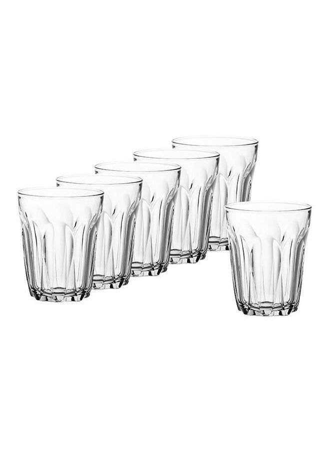 6-Piece Glass Set Clear 200ml - Image 1