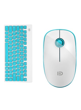 1500 Wireless Keyboard And Mouse Combo Blue/Silver - v1536573348/N13655655A_1