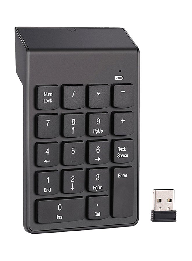 Generic Wireless Numeric Keypad Black  - Image 1