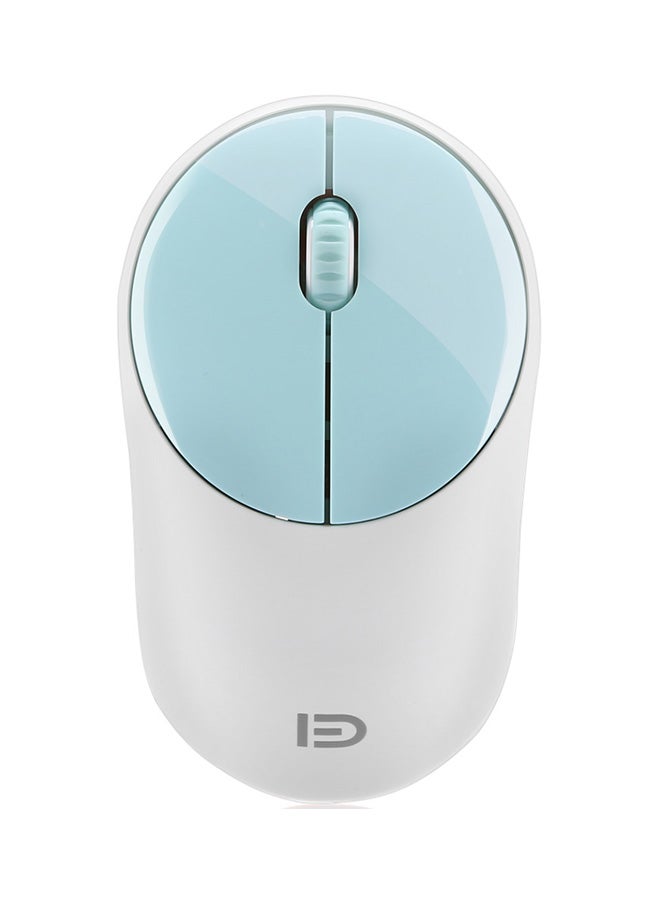 FUDE IK6630 Wireless Keyboard And Mouse Combo White/Blue - Image 2