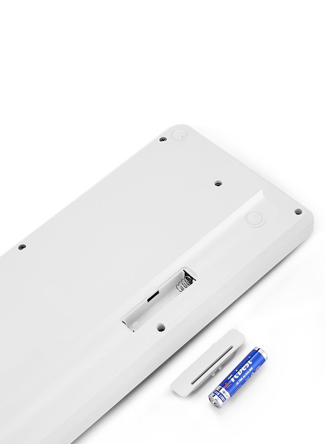 FUDE IK6630 Wireless Keyboard And Mouse Combo White/Blue - Image 5