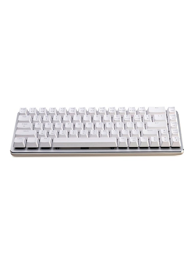 Ajazz NKRO Wireless Keyboard White  - Image 1