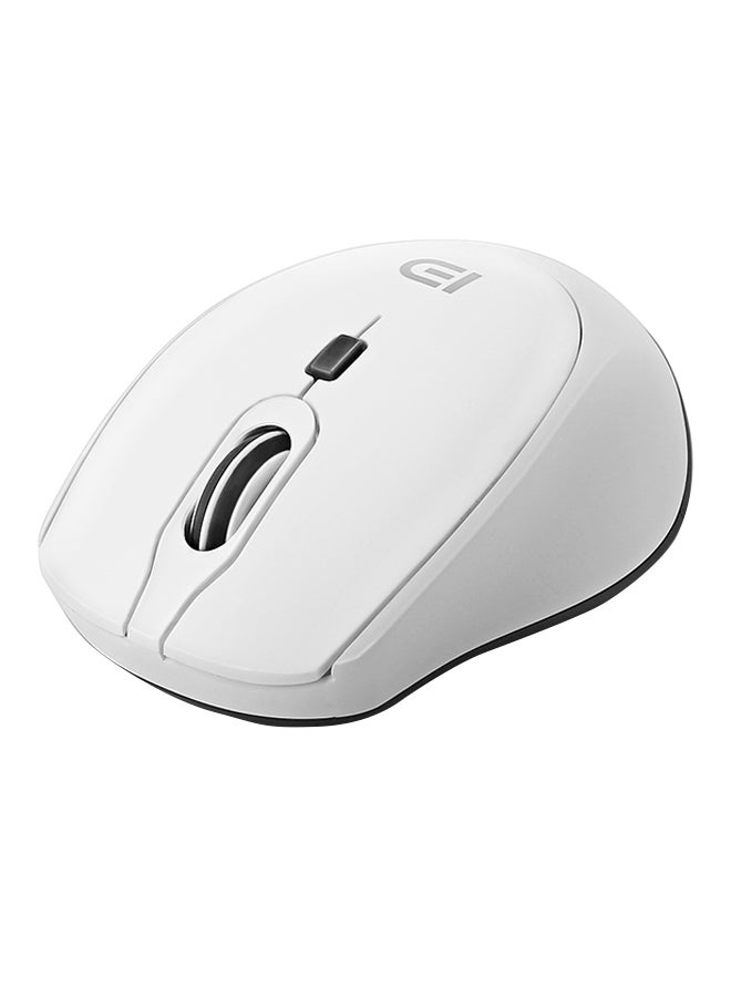 FUDE I360 Wireless Mouse White - Image 1