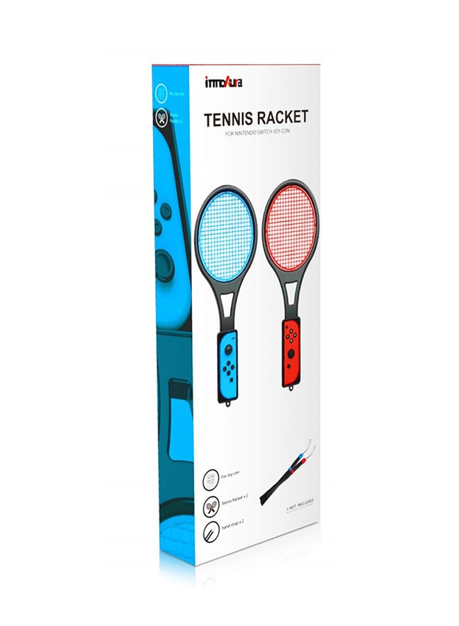 Snakebyte - 2-Piece ABS Motion Control Tennis Racket Set For Nintendo Switch Joy Con - Image 1