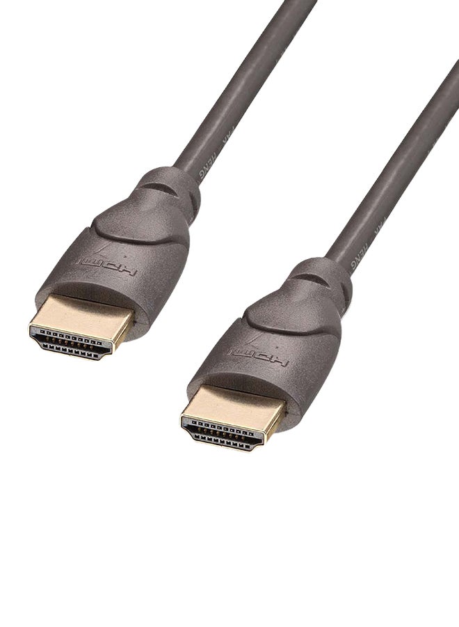 HDMI Cable With Ethernet Grey