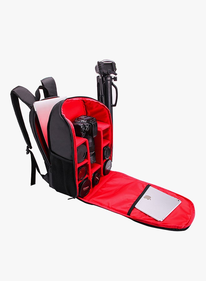 Waterproof Backpack For DSLR Camera Black - Image 2