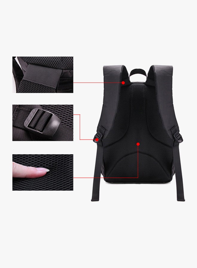 Waterproof Backpack For DSLR Camera Black - Image 3
