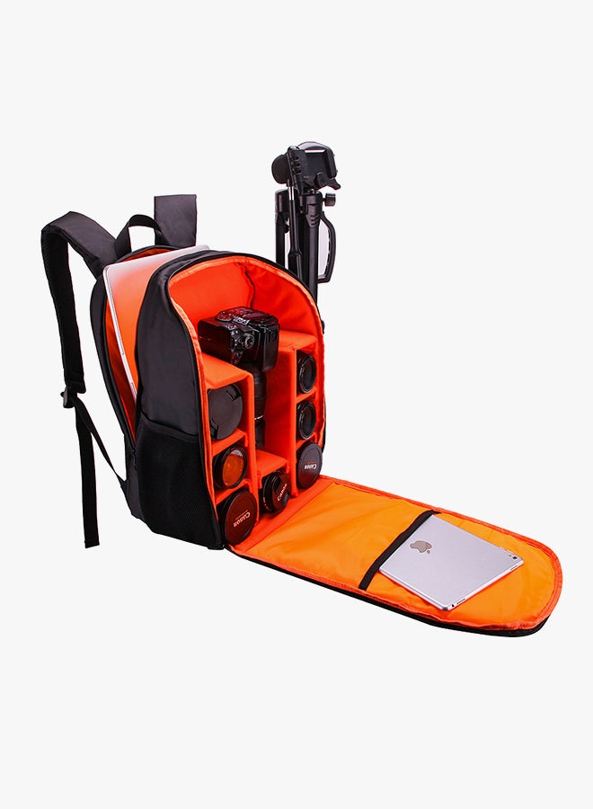 Waterproof Backpack For DSLR Camera Black - Image 2