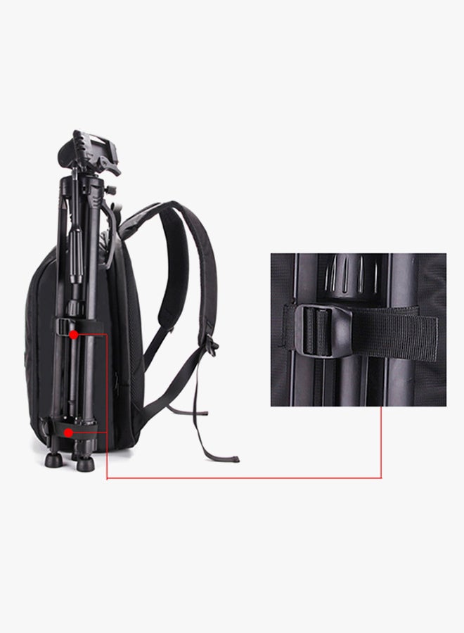 Waterproof Backpack For DSLR Camera Black - Image 4
