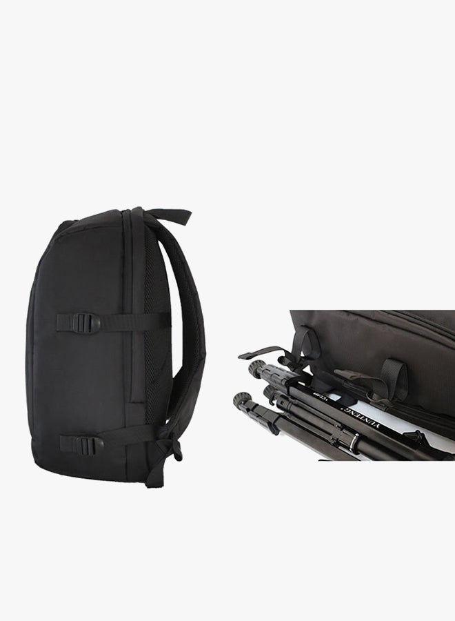 Waterproof Backpack For DSLR Camera Black - Image 4