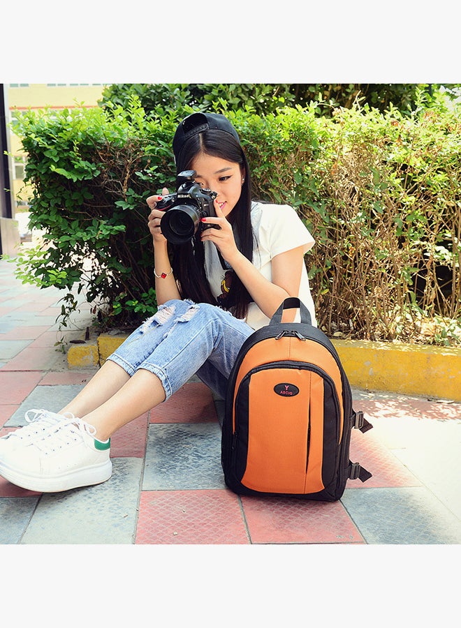 Waterproof Backpack For SLR/DSLR Camera Orange - Image 2
