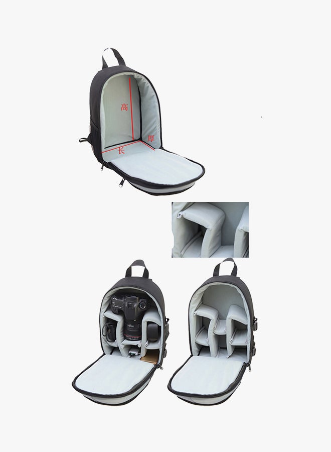 Waterproof Backpack For SLR/DSLR Camera Orange - Image 4