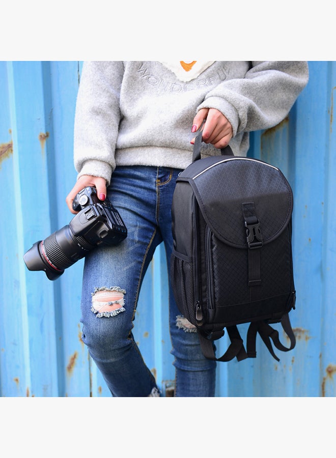 Waterproof Backpack For DSLR Camera Black - Image 3