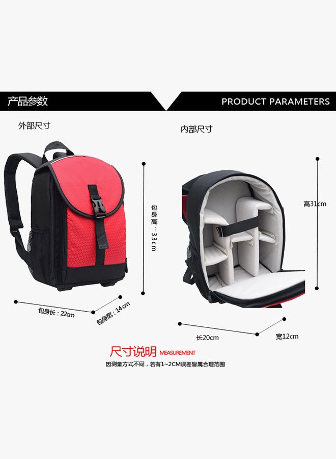 Waterproof Backpack For DSLR Camera Black - Image 4