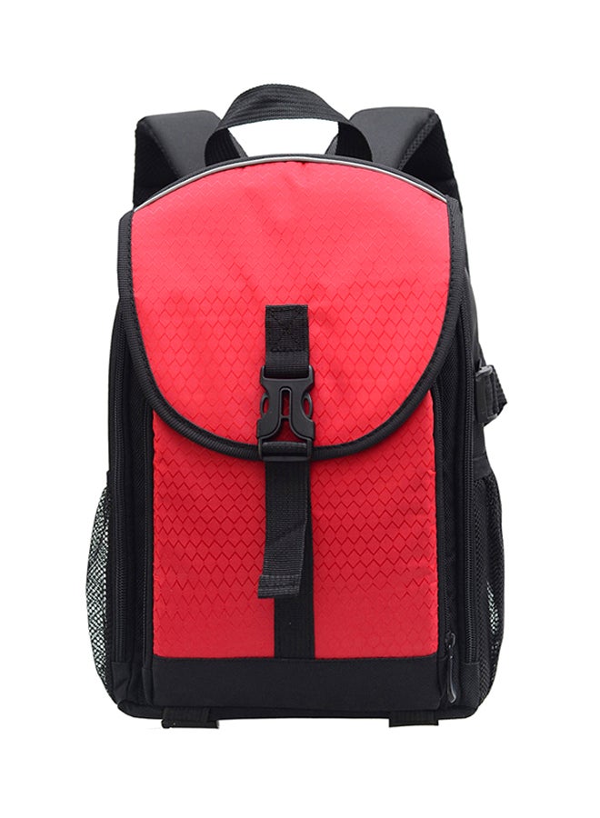 Waterproof Backpack For DSLR Camera Red - Image 1