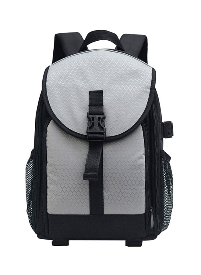 Waterproof Backpack For DSLR Camera Grey - Image 1