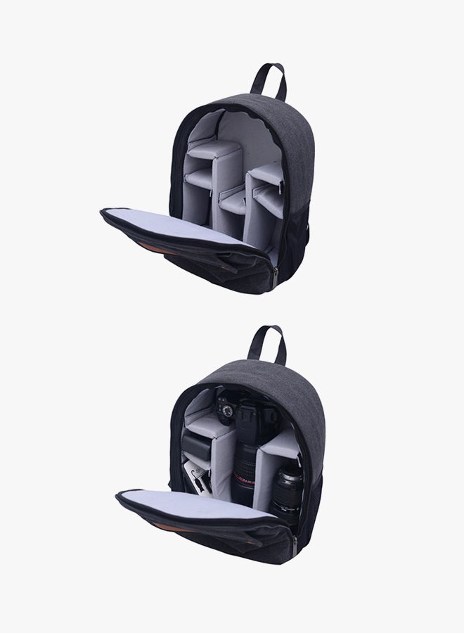 Waterproof Backpack For DSLR Camera Black - Image 3