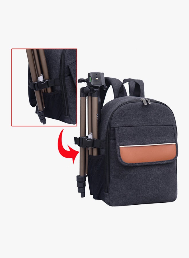Waterproof Backpack For DSLR Camera Black - Image 5