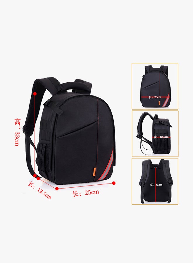 Waterproof Backpack For DSLR Camera Black - Image 3