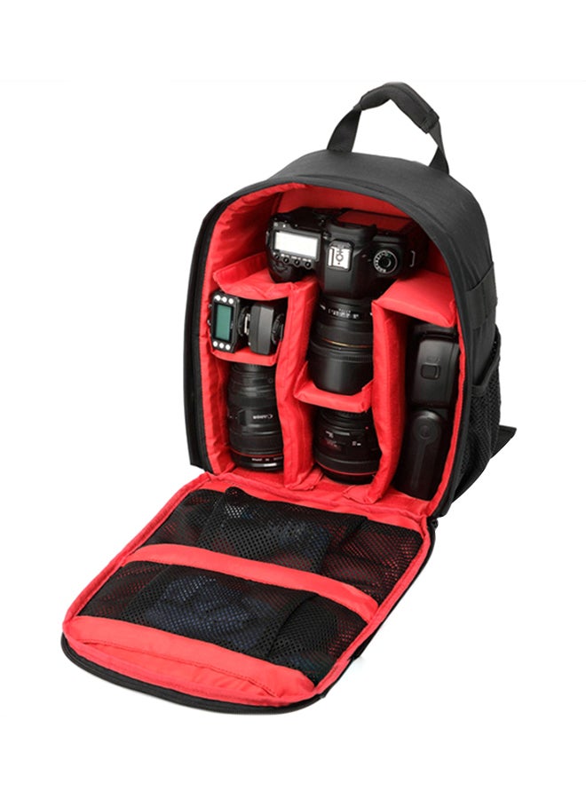 Generic Universal Lightweight DSLR Camera Lens Backpack Black  - Image 1