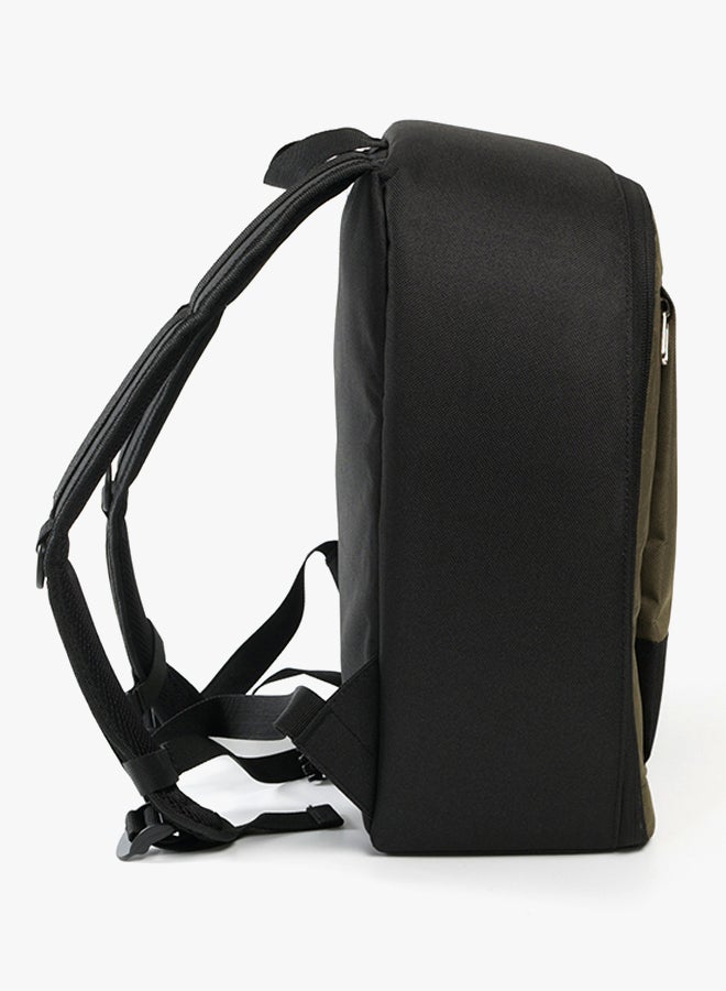 Waterproof Backpack For DSLR Camera With Interior Tablet Sleeve Green  - Image 2